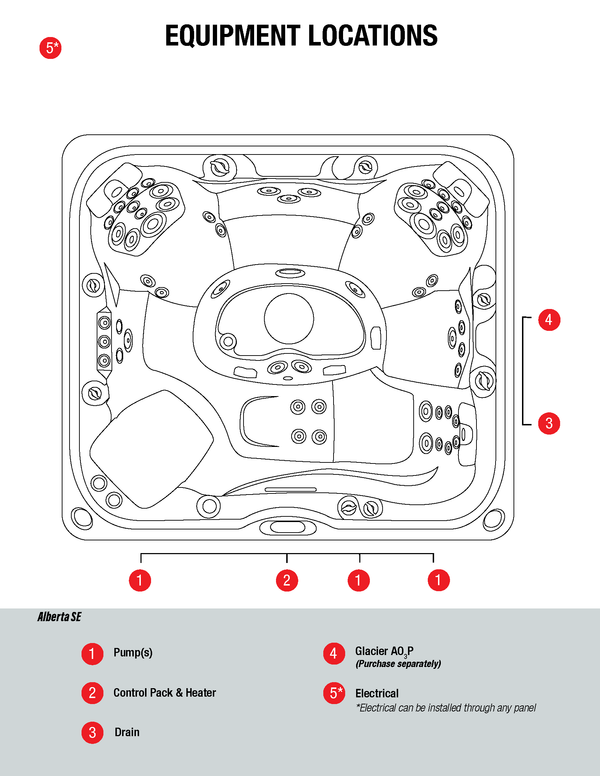 Alberta 6-Person 55-Jet Hot Tub