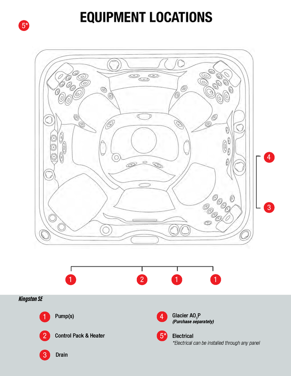 Kingston 7-Person 53-Jet Hot Tub