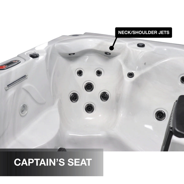 Calgary 4-Person 24-Jet Plug & Play Hot Tub