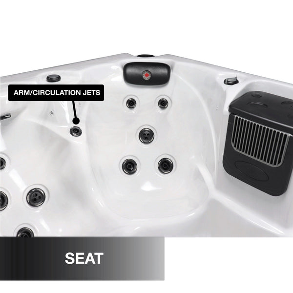 Calgary 4-Person 24-Jet Plug & Play Hot Tub